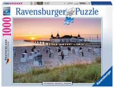 Ravensburger Puzzle 19112 - Ostseebad Ahlbeck, Usedom - 1000 Teile Puzzle für Erwachsene und Kinder ab 14 Jahren, Puzzle mit Strand-Motiv